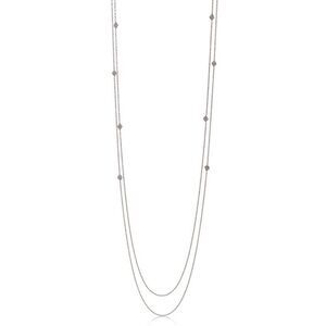 Sara Blaine/eSBe Sparkle Necklace - Rhodium